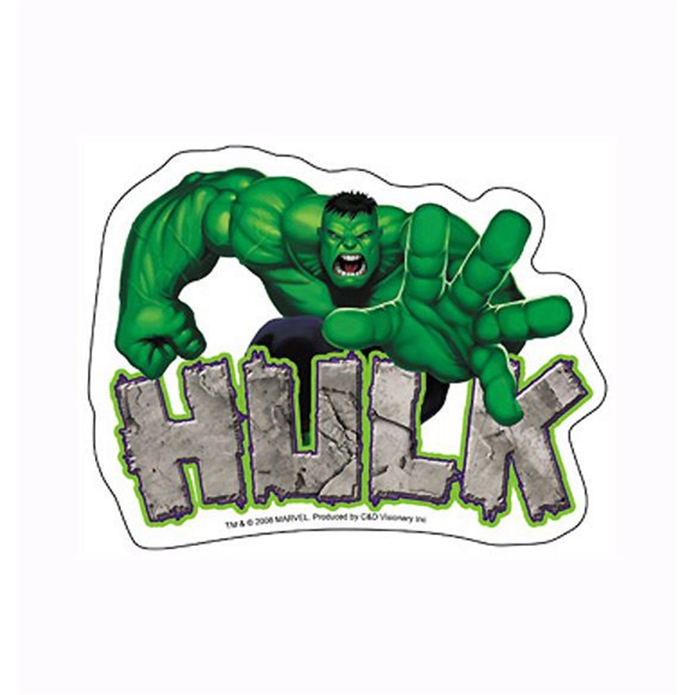 Hulk Reaching Sticker
