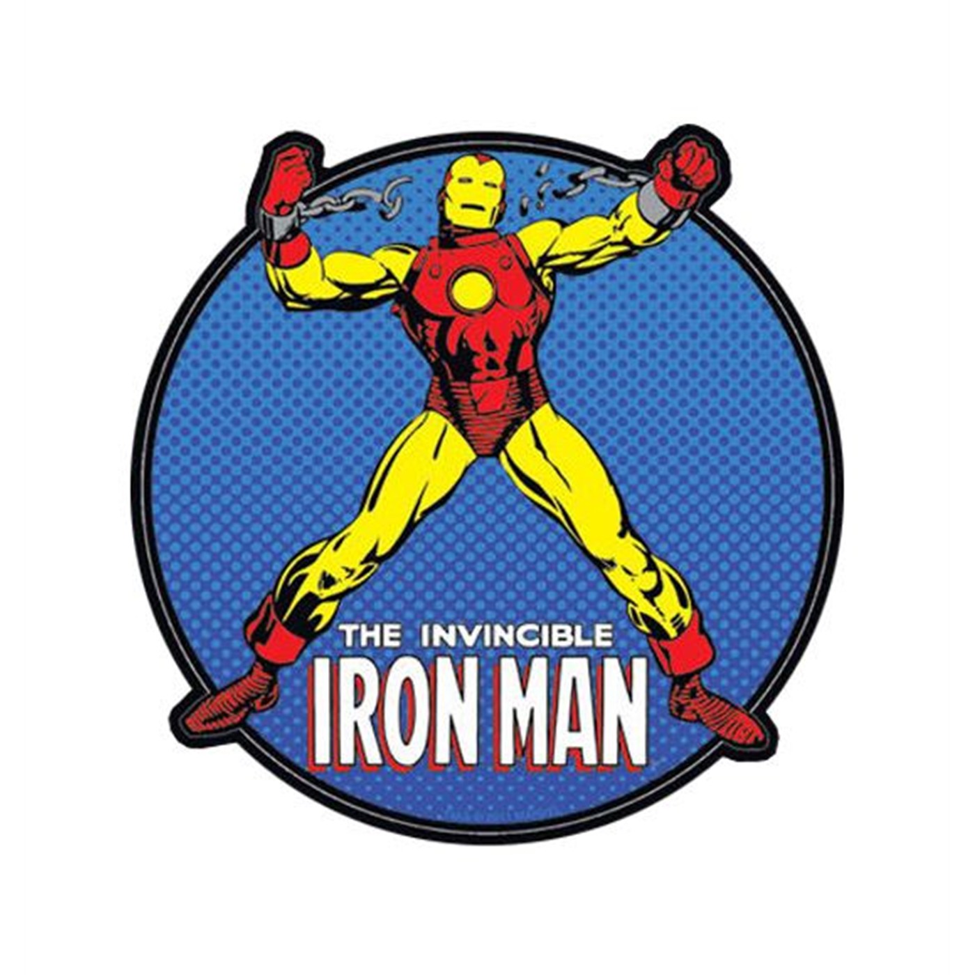 Iron Man Logo Stance Sticker