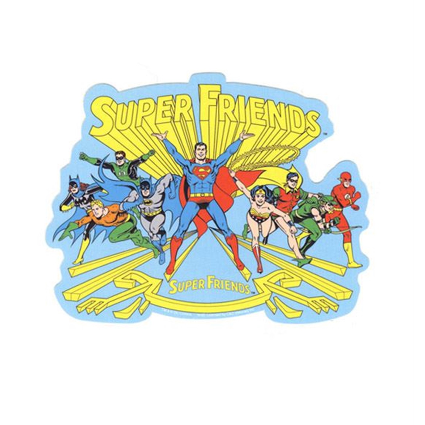 Super Friends Sticker