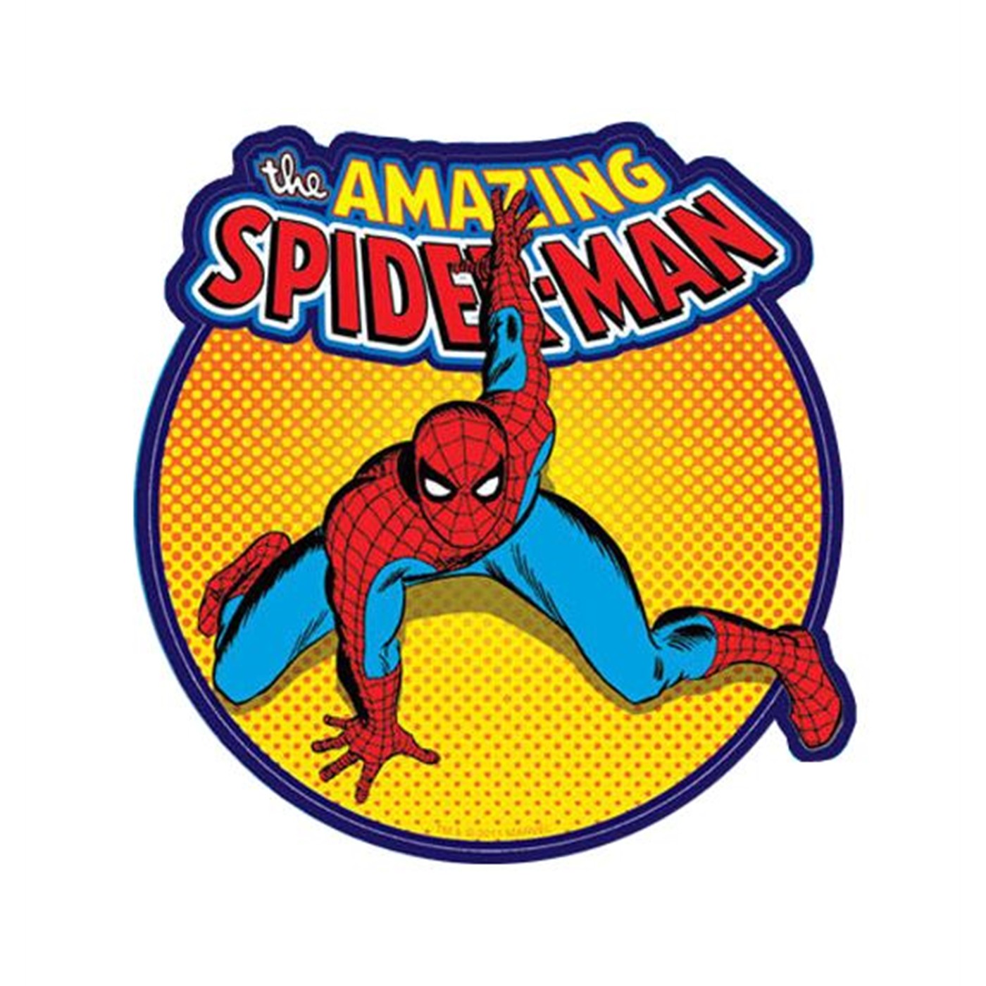 Amazing Spiderman Wall Crawler Sticker
