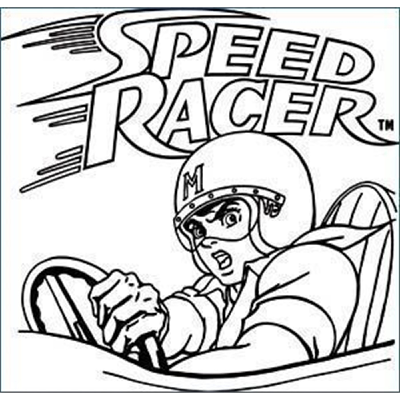 Speed Racer Drive Sticker