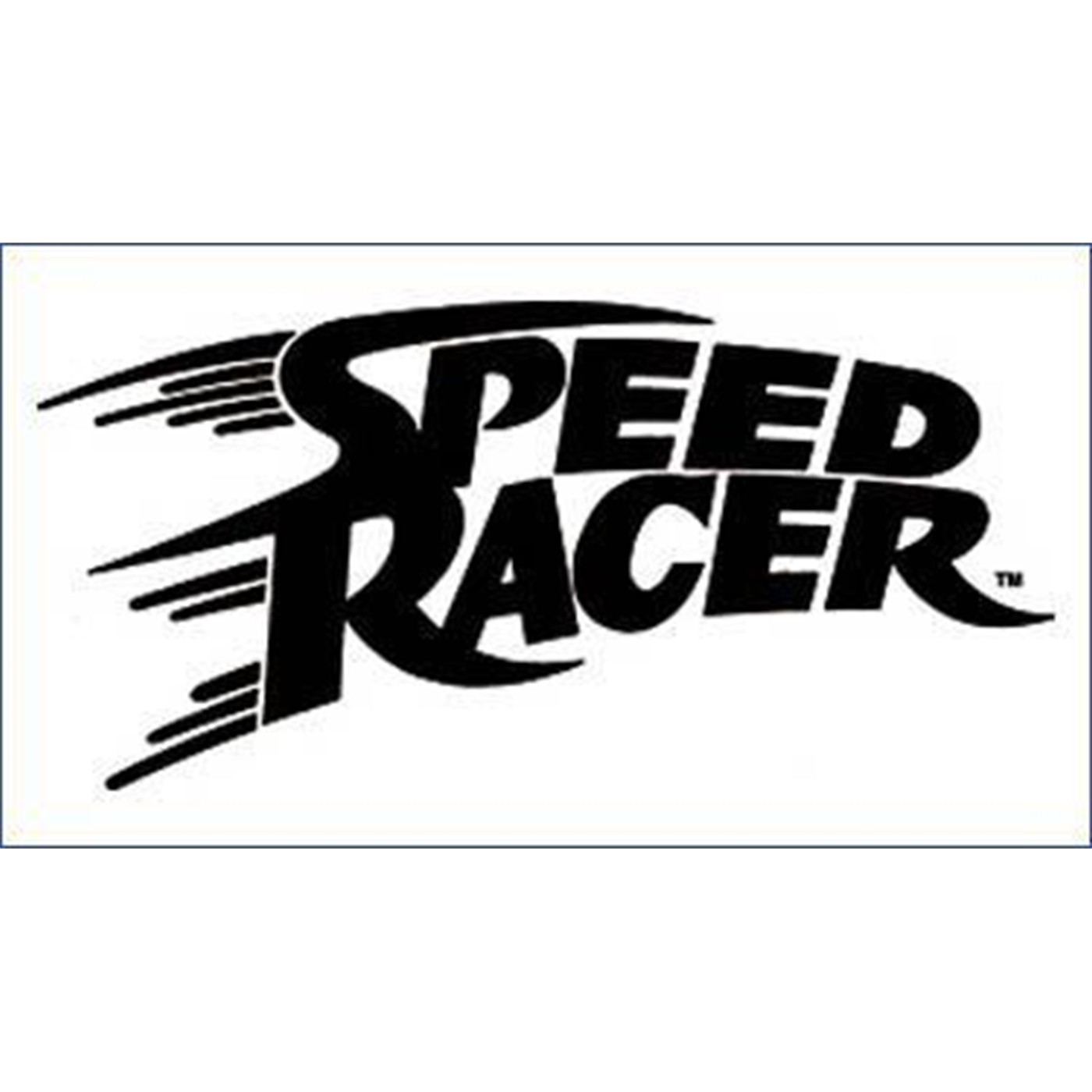 Speed Racer Sticker Red Logo