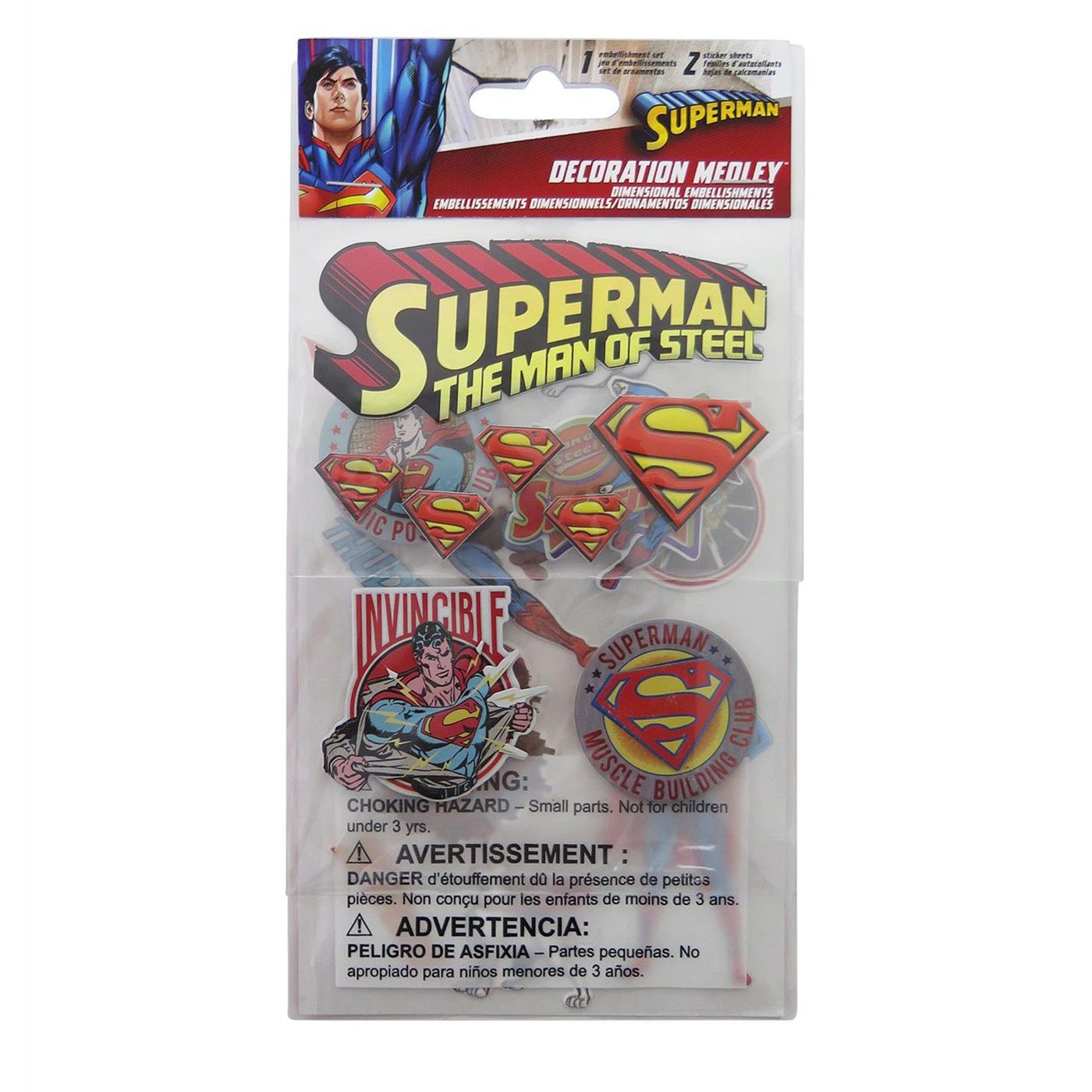 Superman Medley Sticker Pack