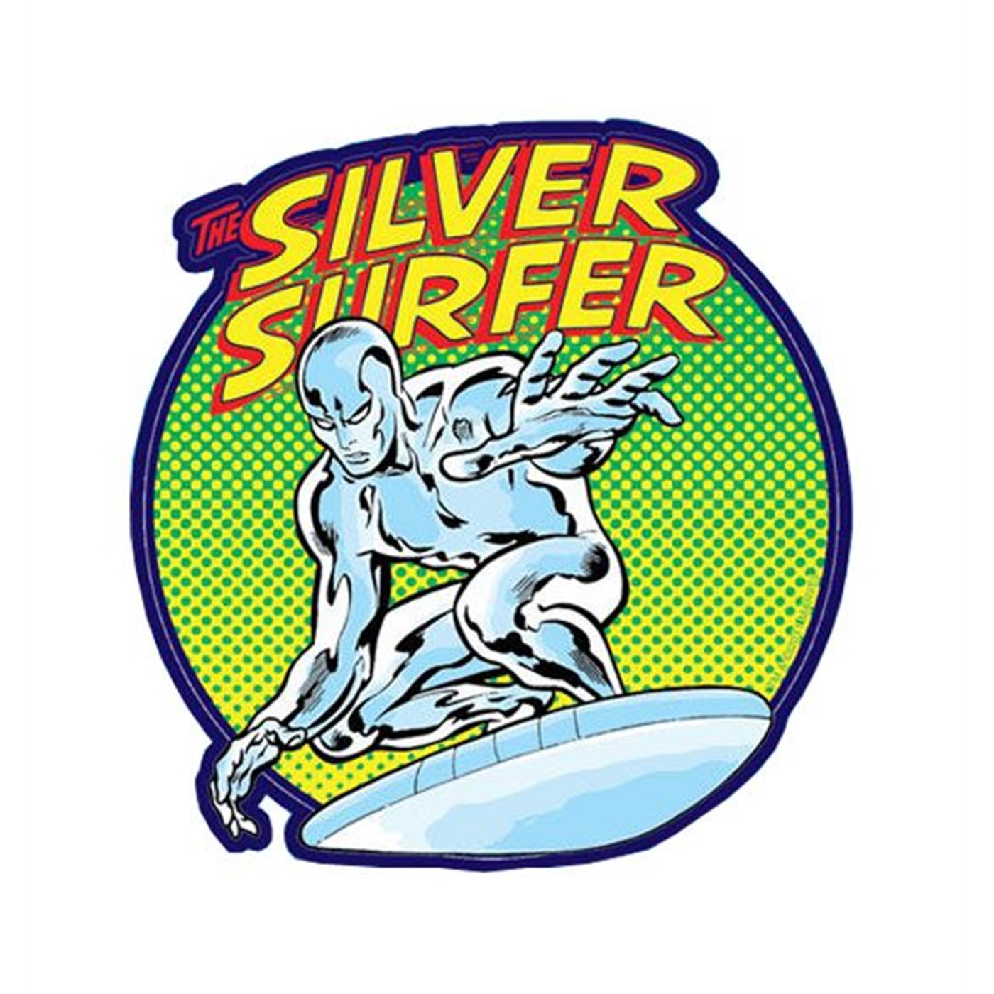 Silver Surfer Star Rider Sticker