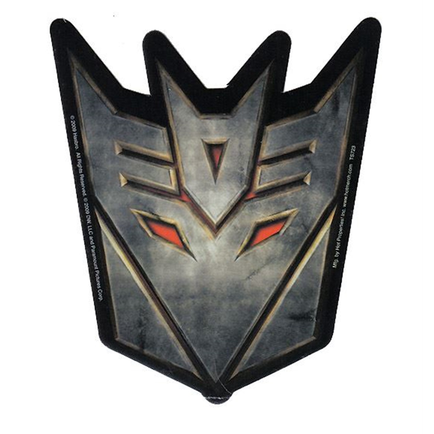 Transformers ROF Decepticon Symbol Sticker