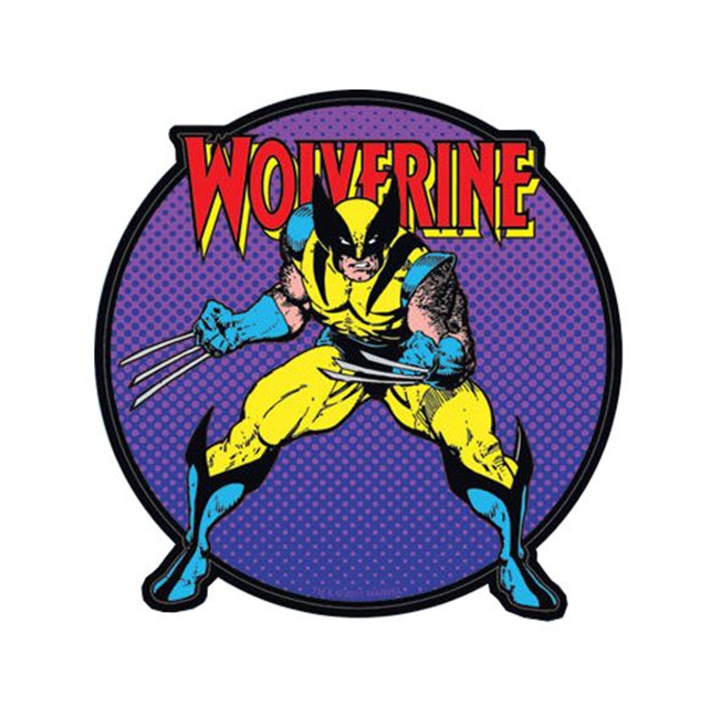 Wolverine Logo Stance Sticker
