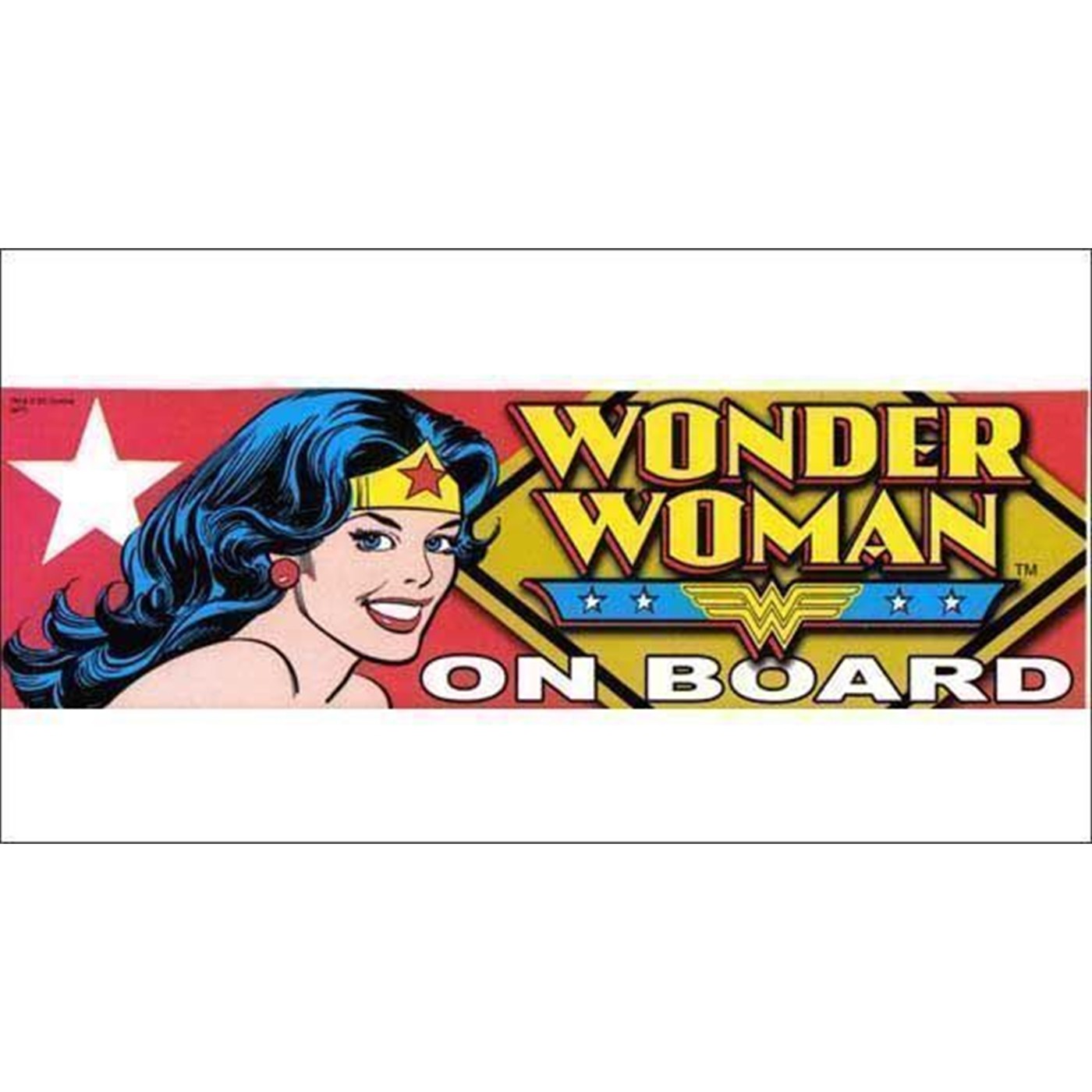 Wonder Woman Bumper Sticker