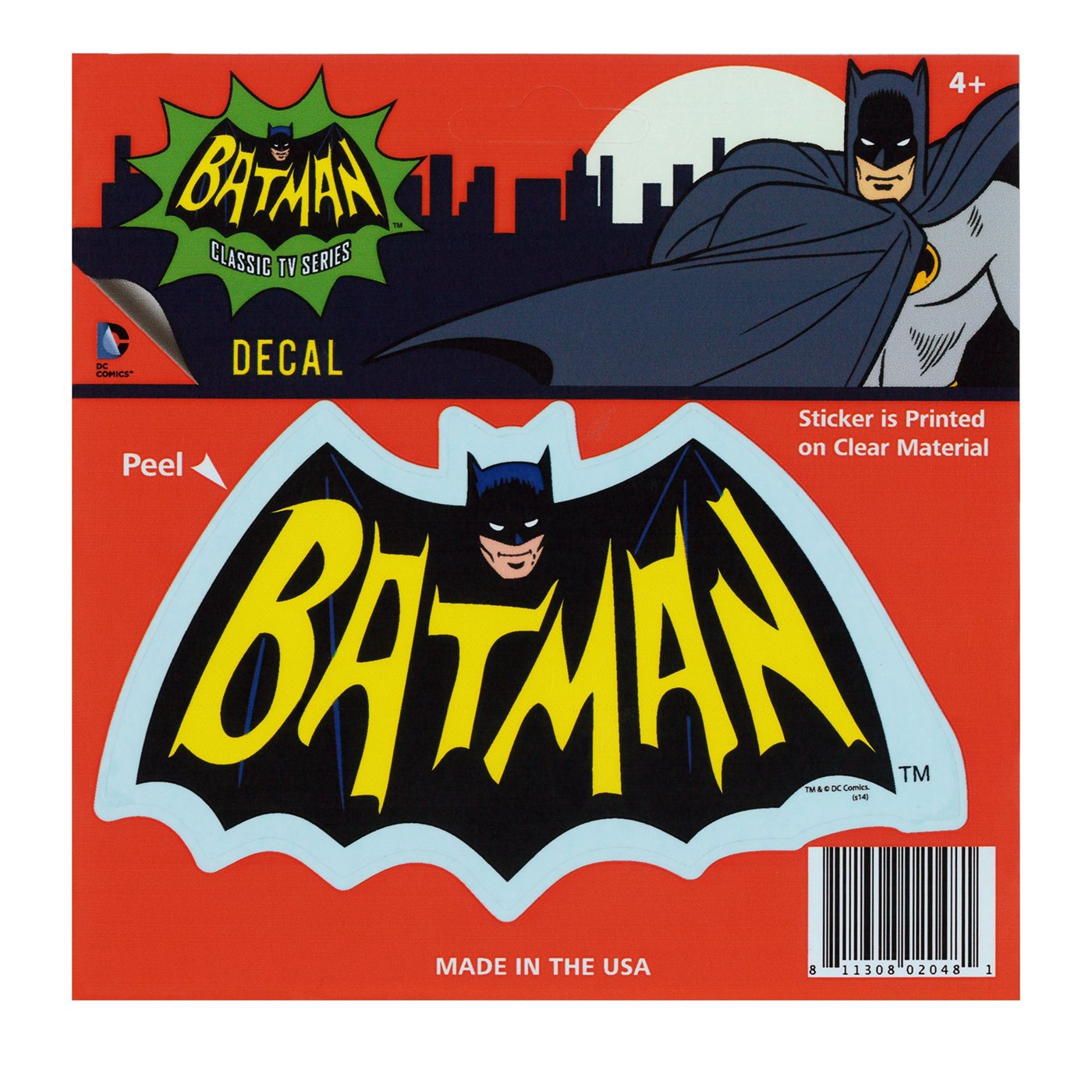 Batman 66 Logo Decal