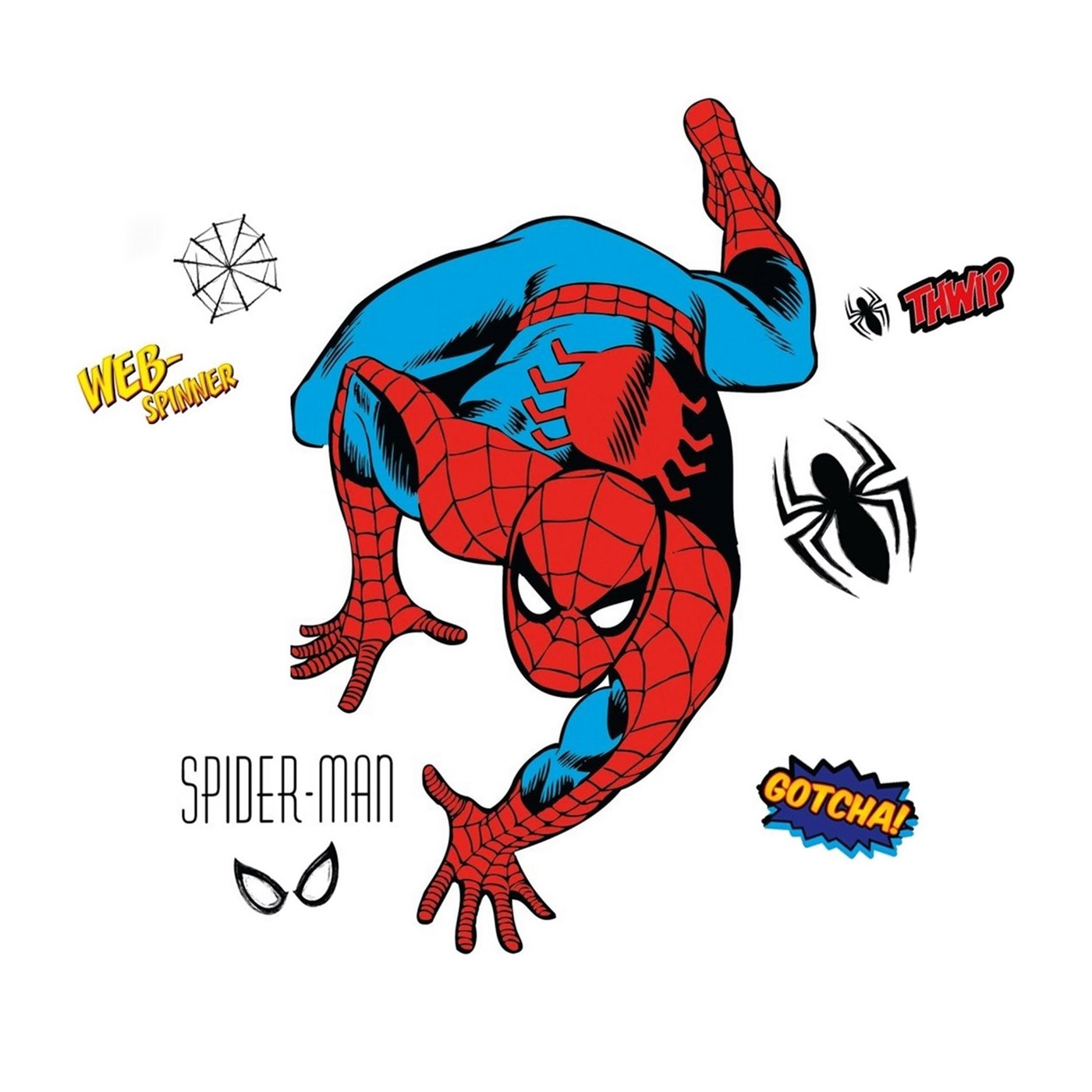 Spiderman Classic Giant Wall Decal