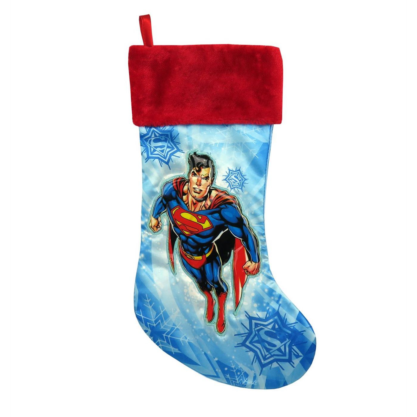 Superman Flying Christmas Stocking