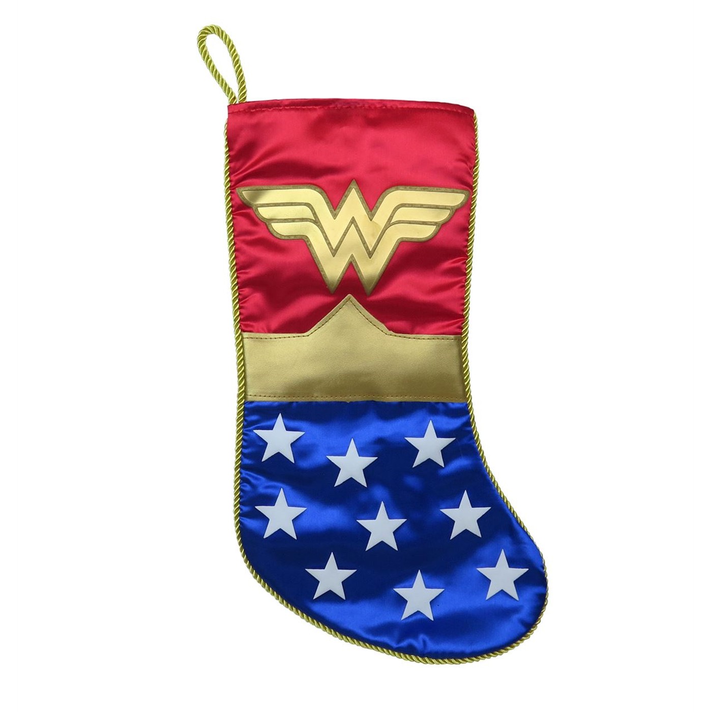 Wonder Woman Symbol Christmas Stocking