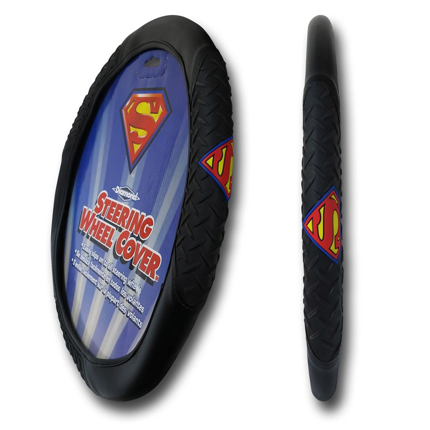 Superman Symbol Steering Wheel Cover