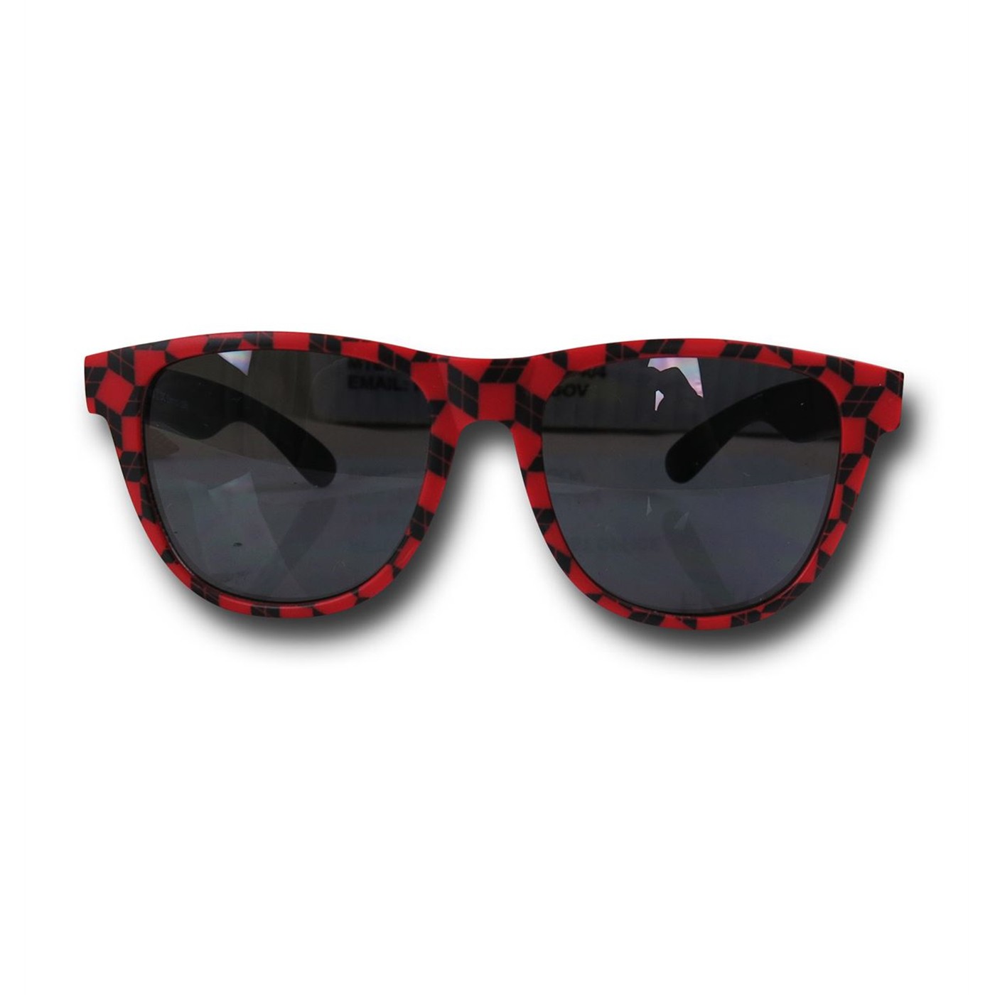 Harley Quinn Logo Pattern Sunglasses