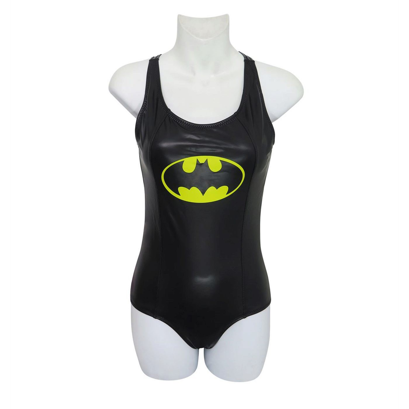 Batman Racerback Keyhole One-Piece Swimsuit