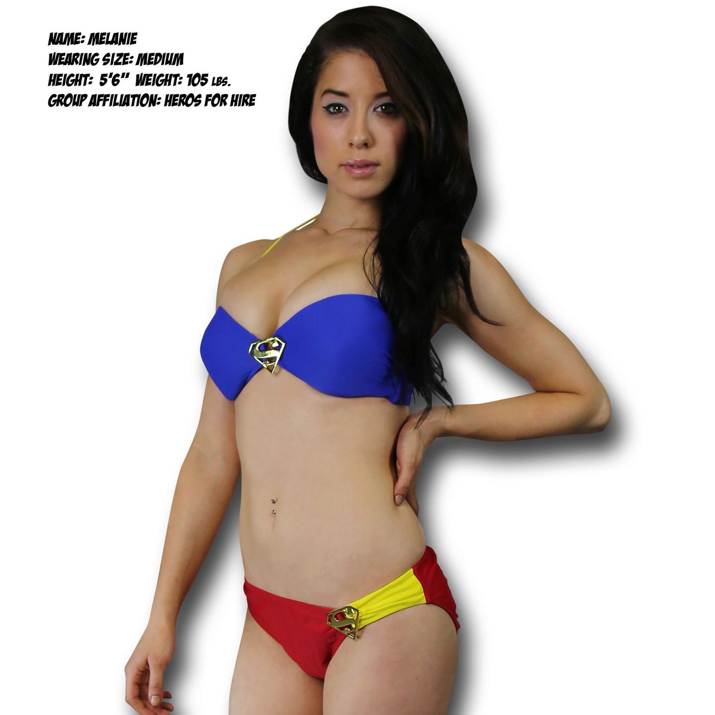 Supergirl Bandeau Ring Bikini