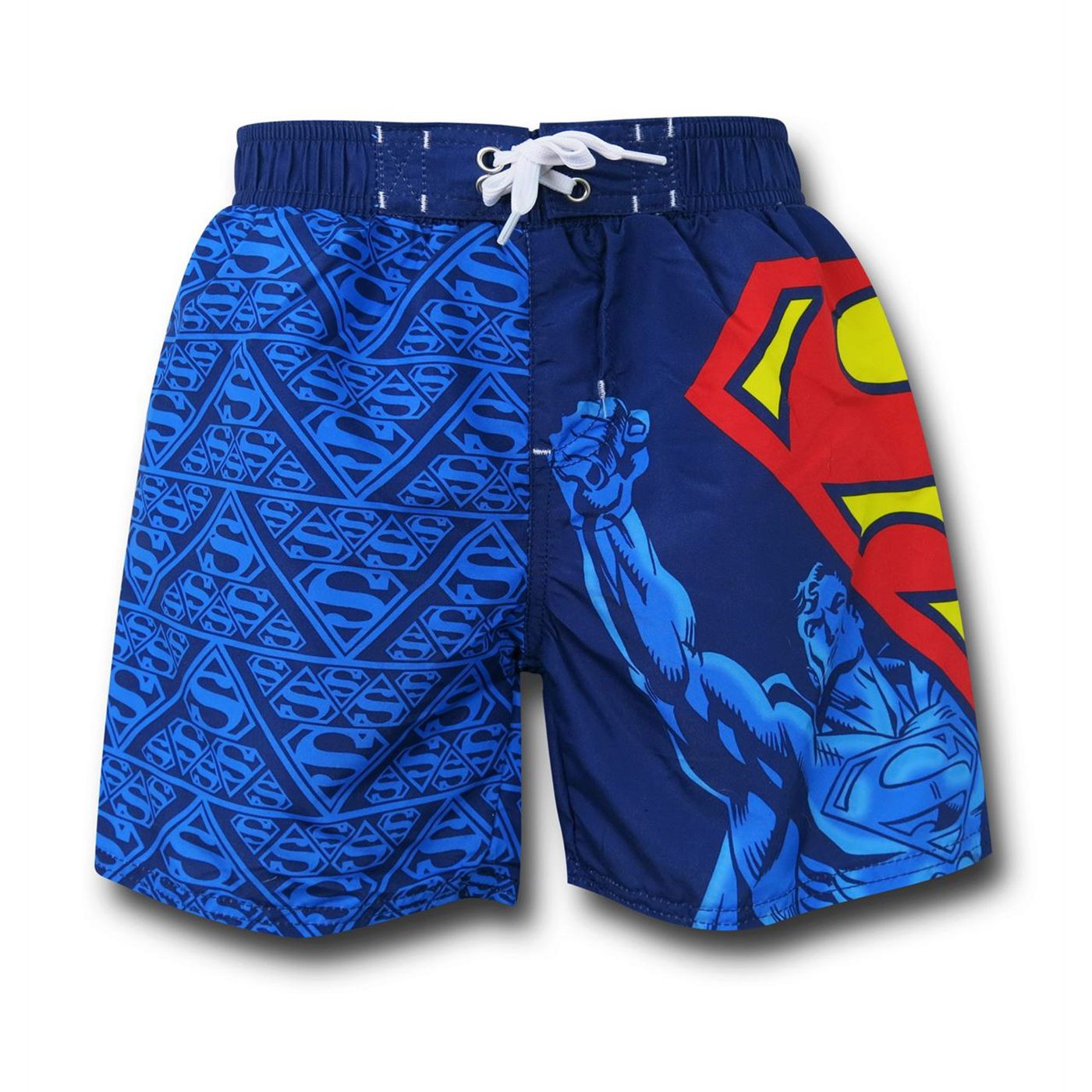 Superman Flight Kids Swim Trunks