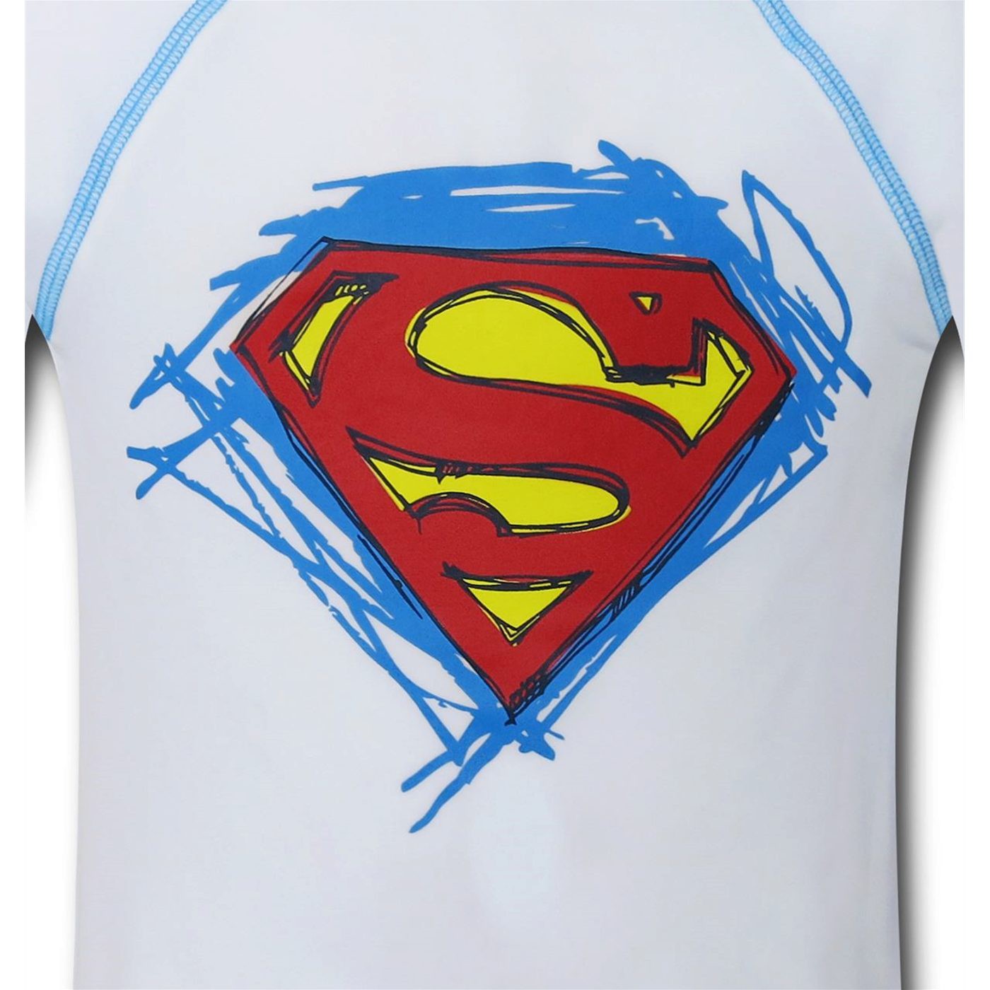 Superman Symbol Kids Rash Guard