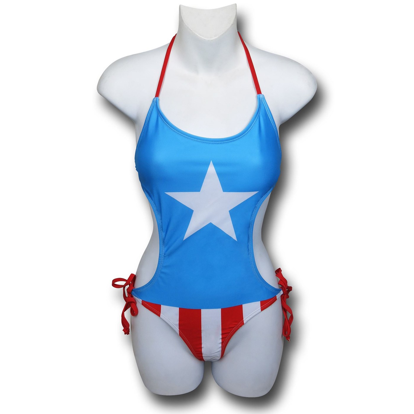 Captain America Stars & Stripes Women's Monokini