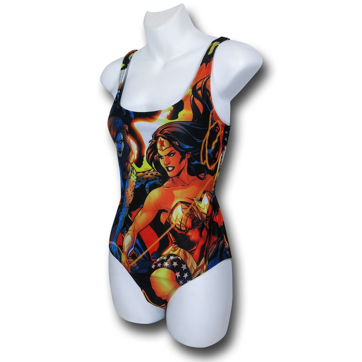 Wonder Woman All-Over Print One-Piece Swimsuit