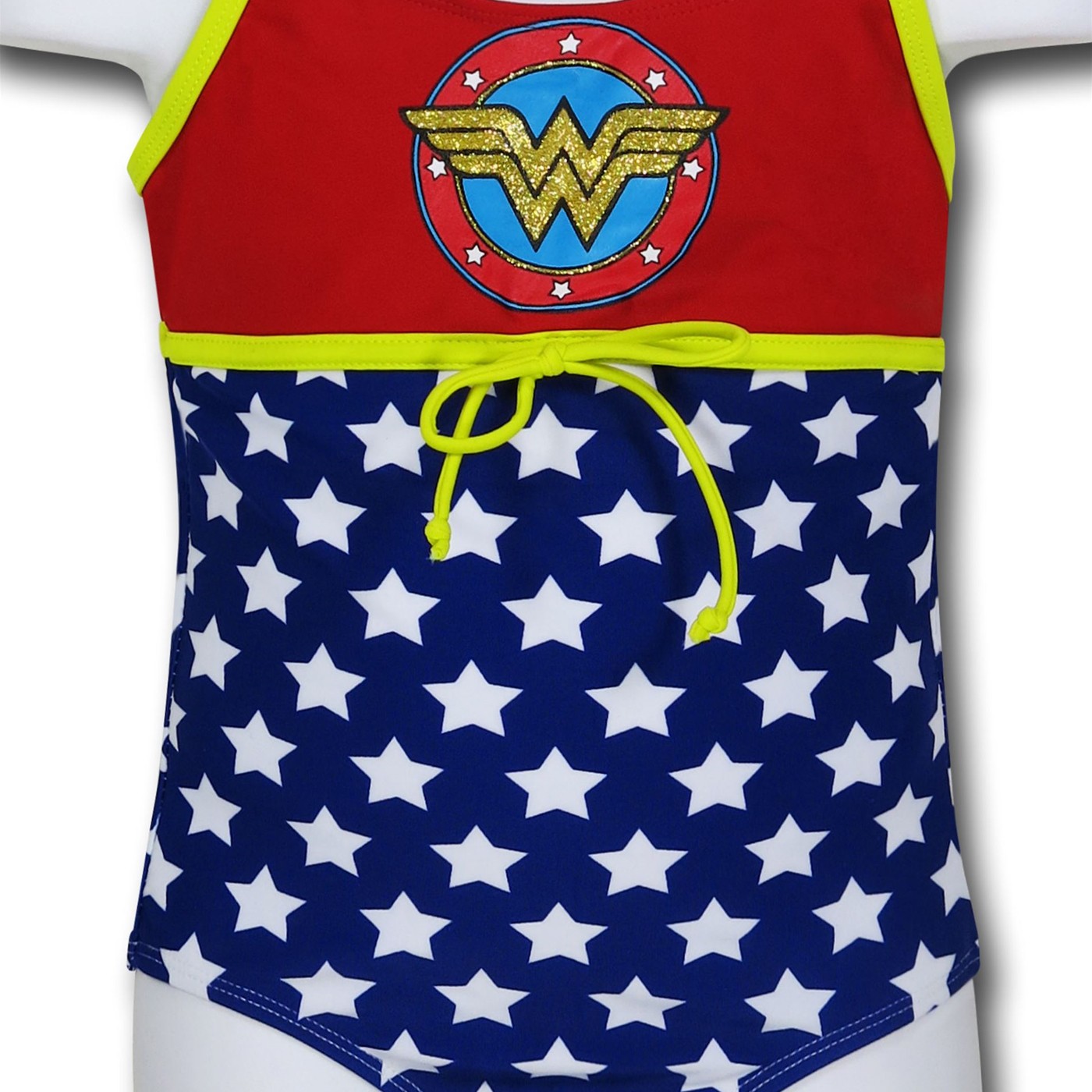 Wonder Woman Shield Girls One-Piece Swimsuit