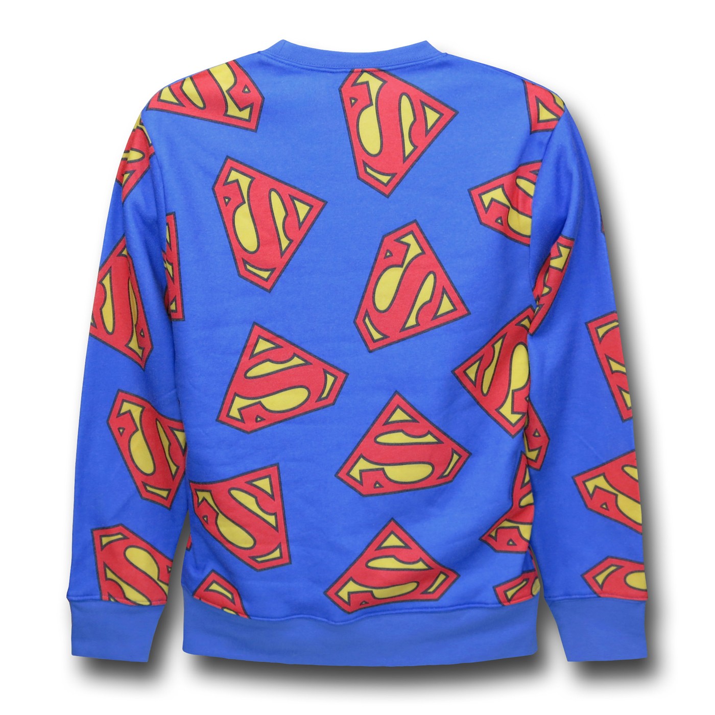 Superman Symbol Jumble Sweater