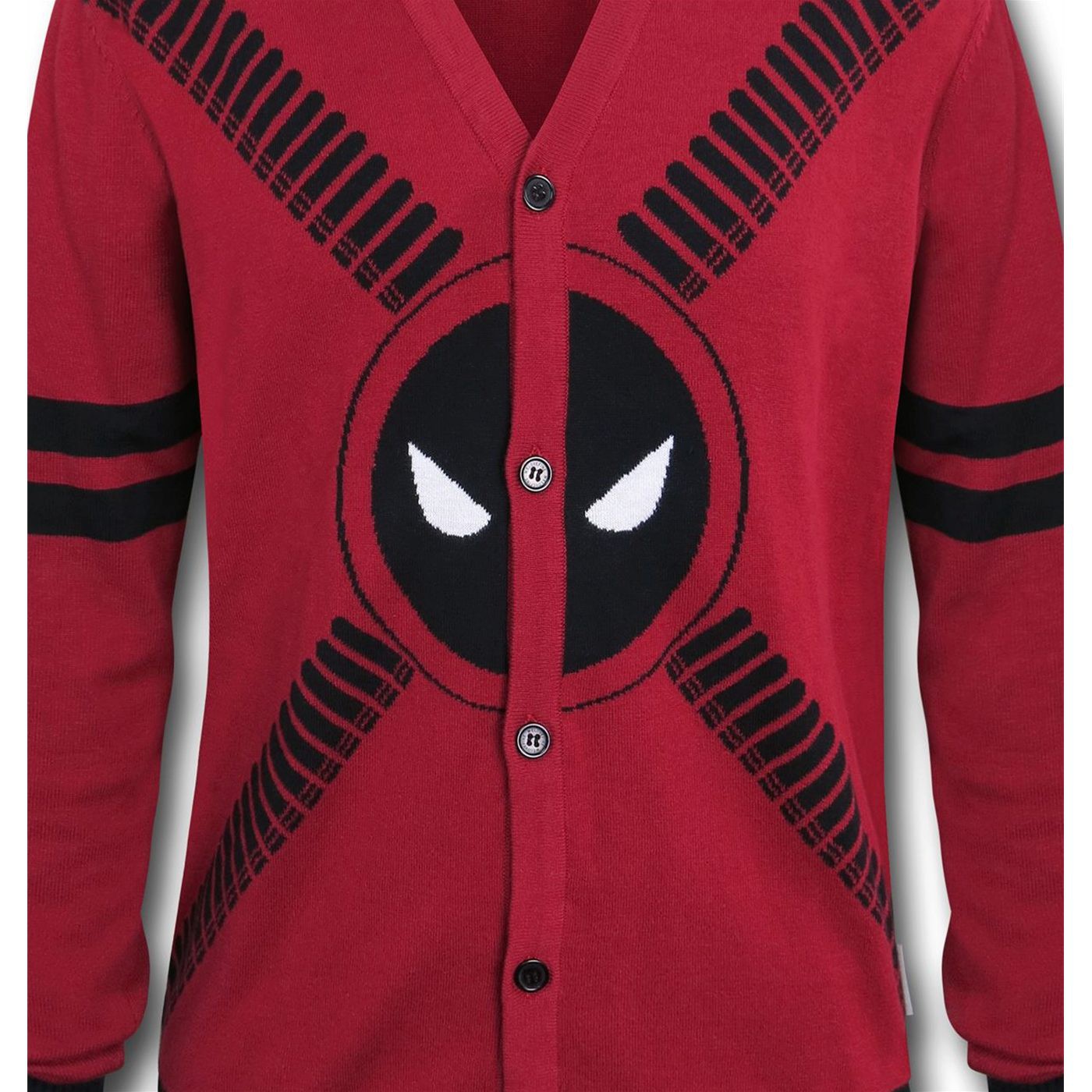 Deadpool Symbol and Straps Men's Cardigan