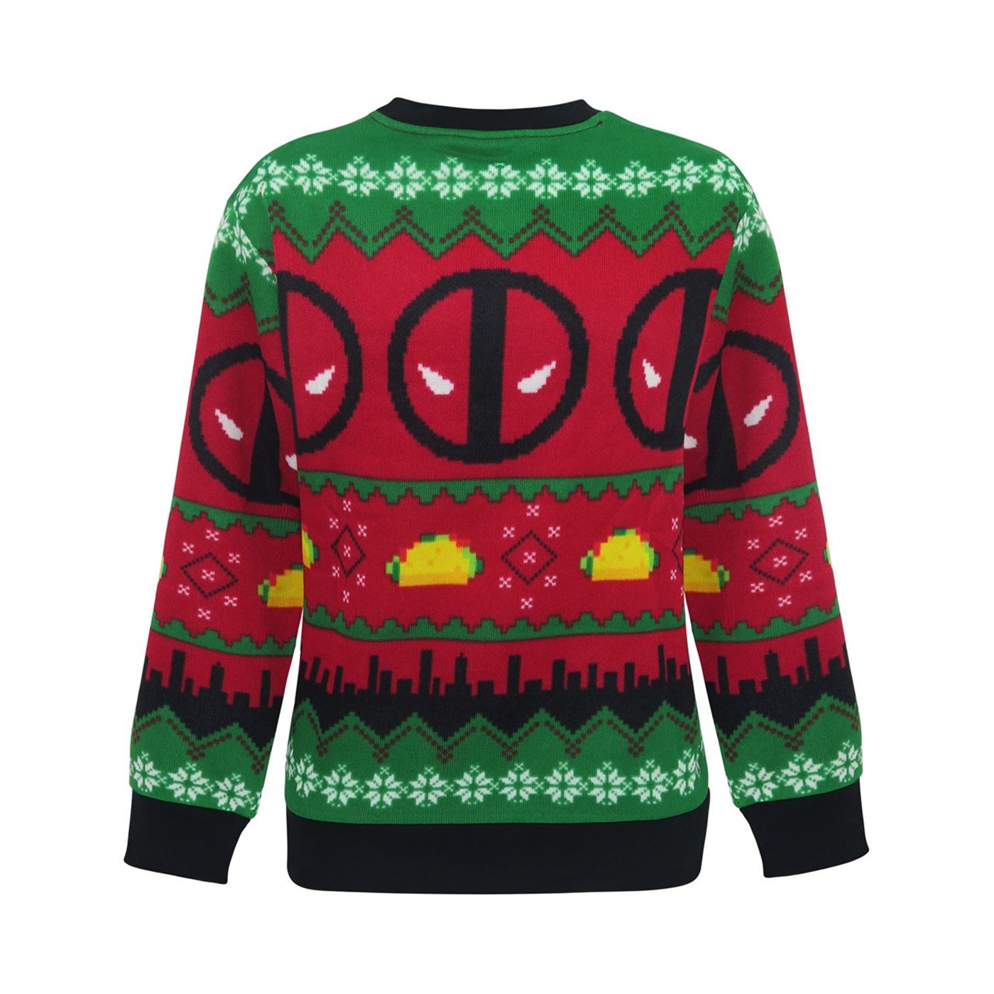 Deadpool Tacos Ugly Men's Christmas Sweater