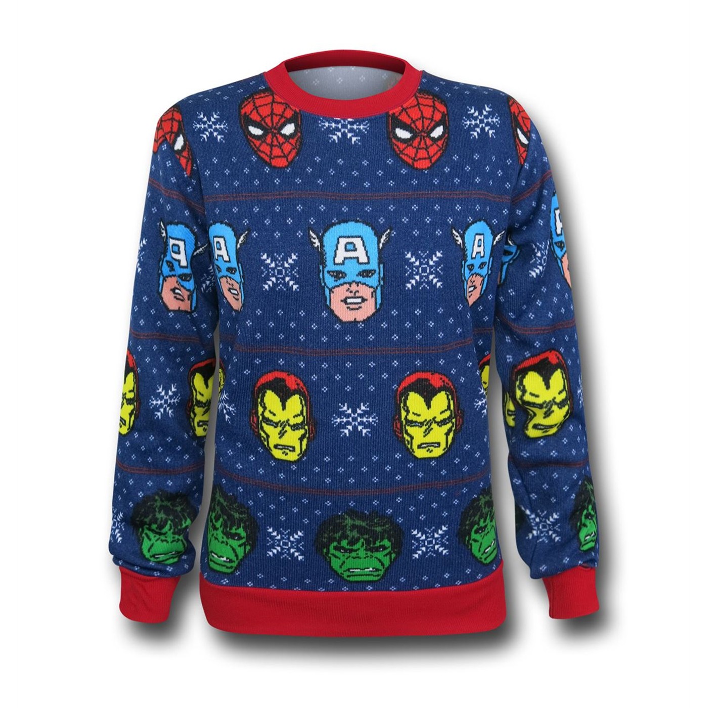 Marvel Heroes Ugly Men's Sweater Sweatshirt
