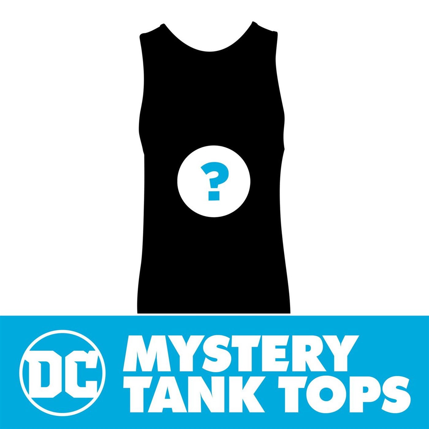 DC Comics Factory Second Mystery Men's Tank Top
