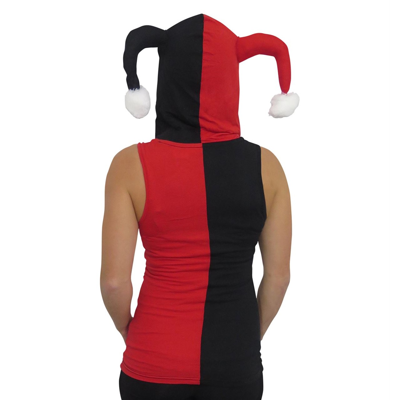 Harley Quinn Hooded Jester Tank Top