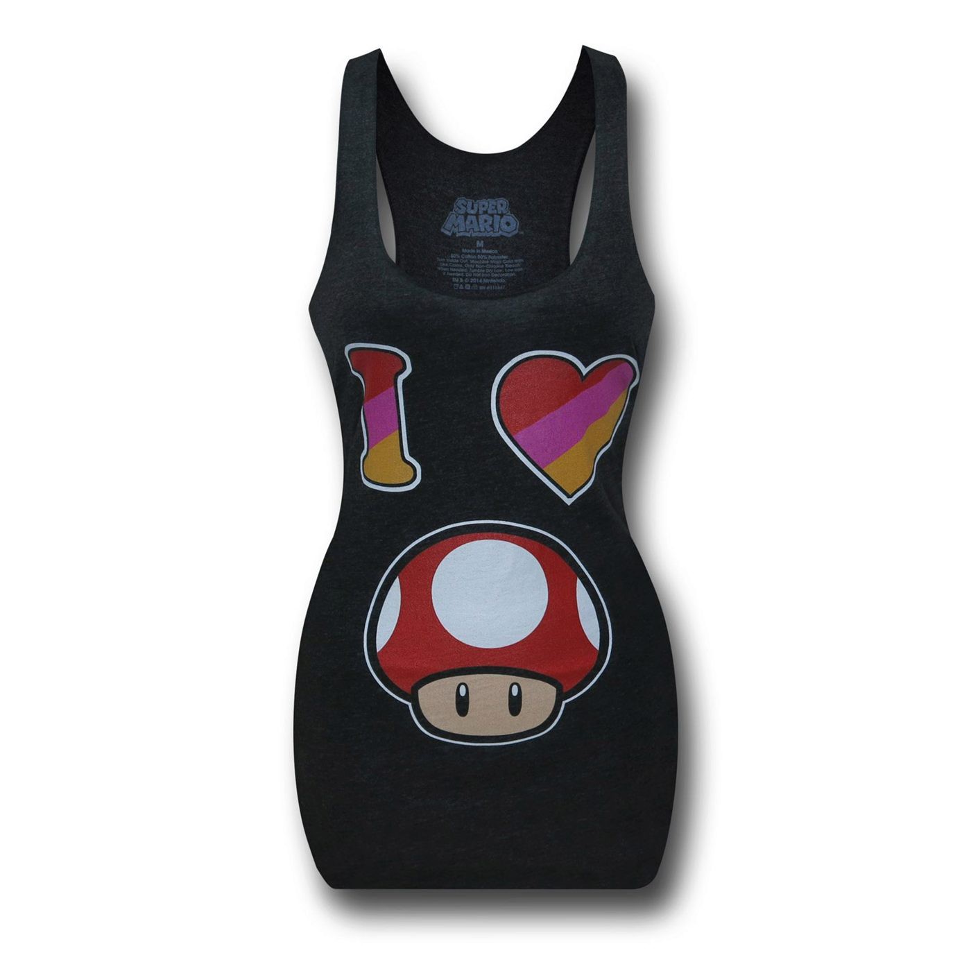 Nintendo Heart Mushroom Women's Tank Top