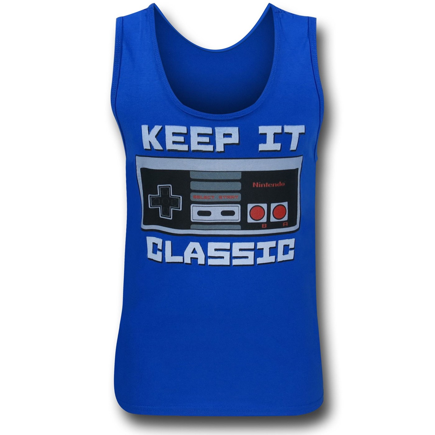 Nintendo Classic Blue Tank Top