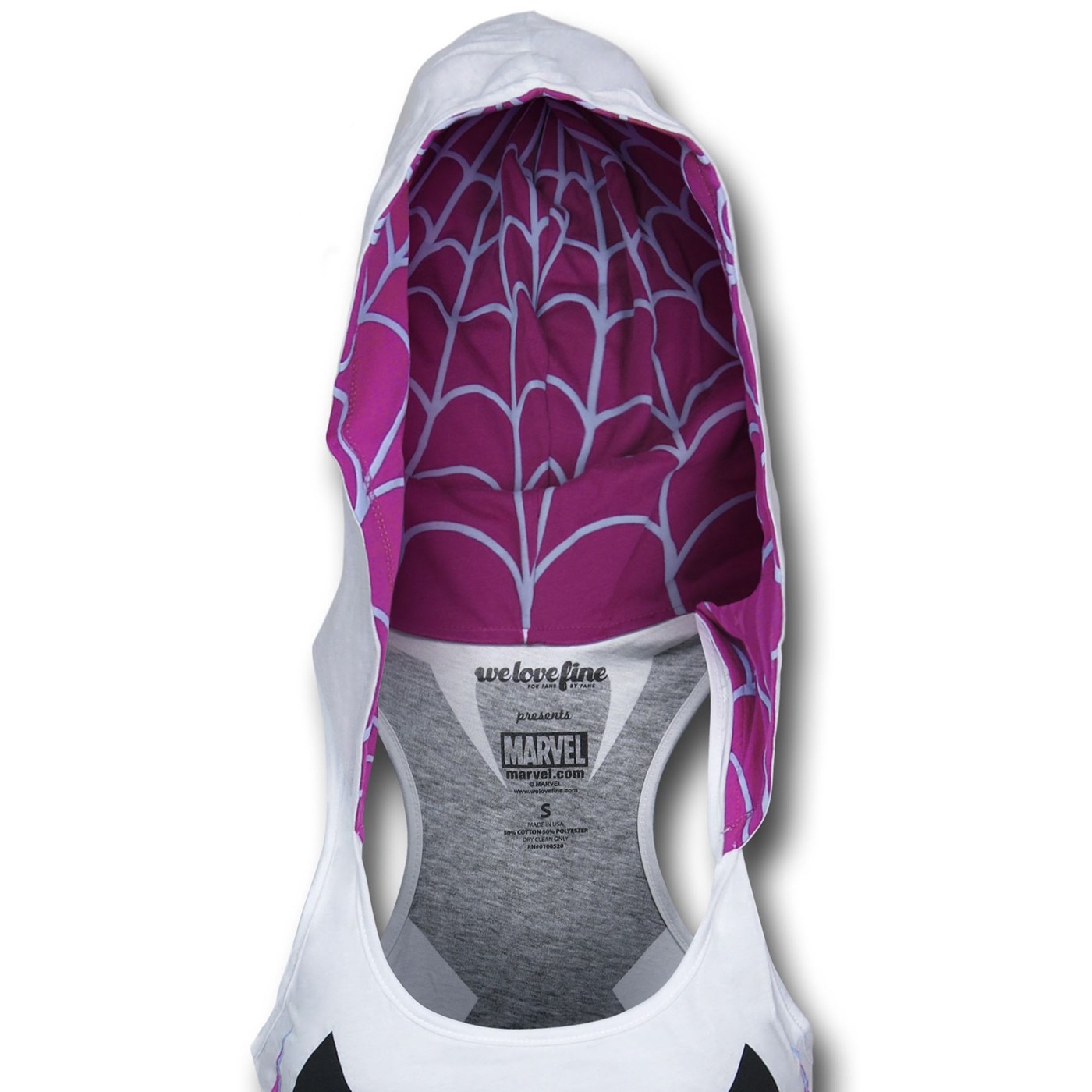 Spider Gwen Hooded Costume Tank Top