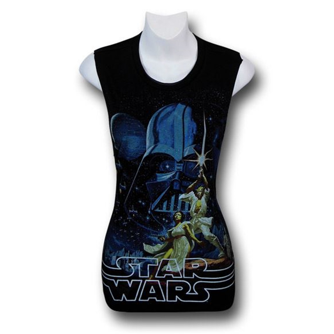Star Wars Poster Women's Cut-Out Tank Top