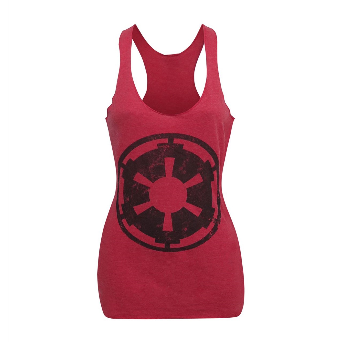 Star Wars Empire Symbol Heather-Red Women's Tank Top