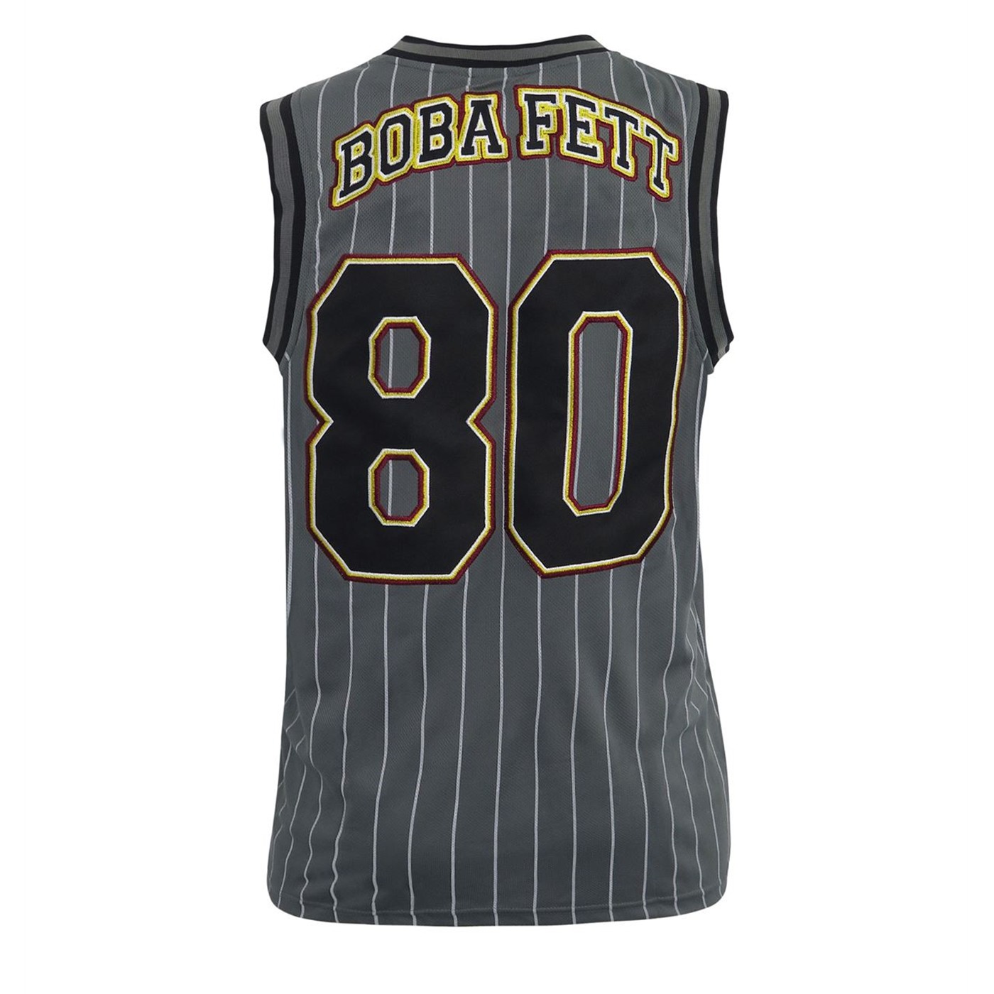 Star Wars Fett Embroidered Basketball Jersey