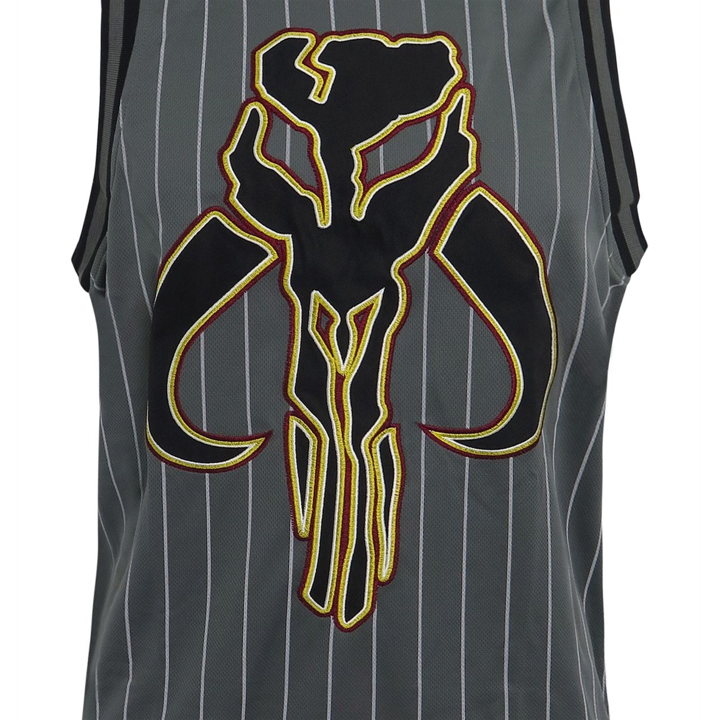 Star Wars Fett Embroidered Basketball Jersey