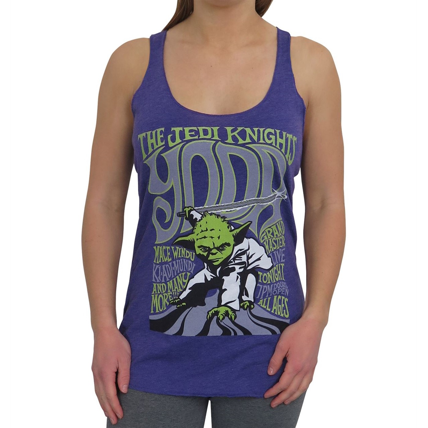 Star Wars Yoda & The Jedi Knights Women's Tank Top