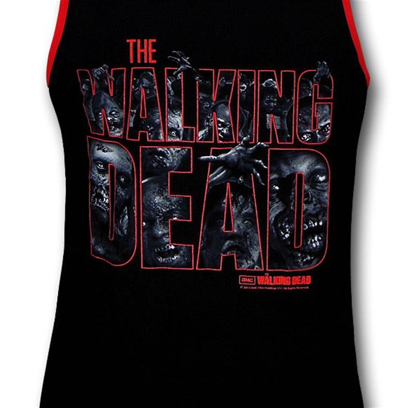 Walking Dead Zombie-Filled Logo Tank Top