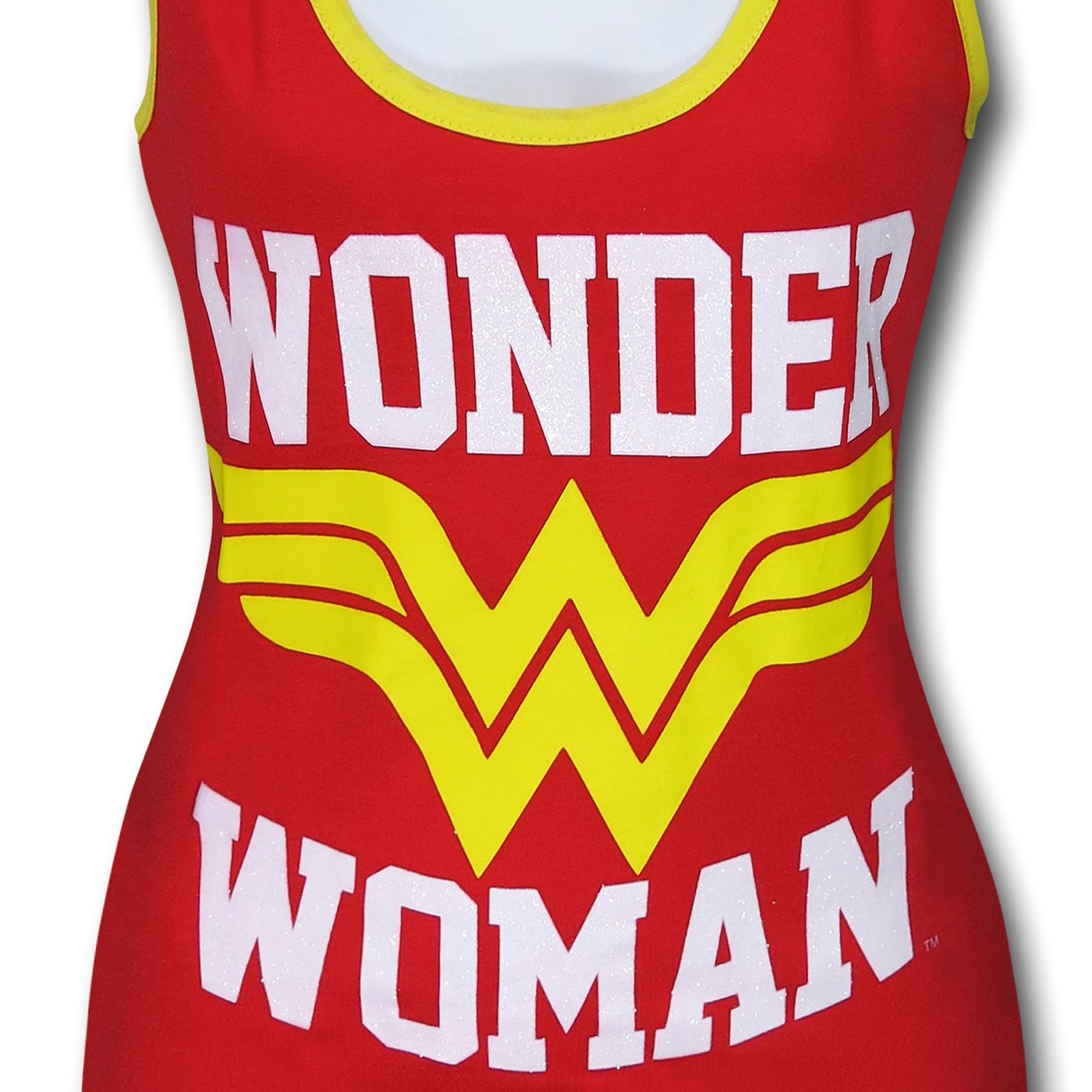 Wonder Woman Logo All-Over Print Women's Tank Top