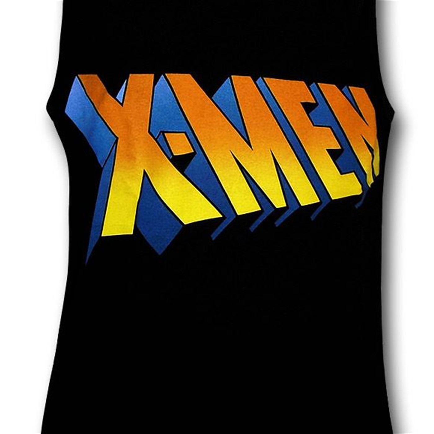 X-Men Logo on Black Tank Top