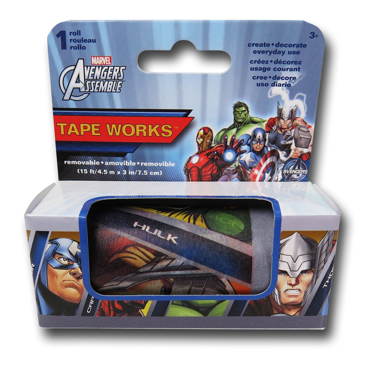 Avengers Removable Accent Tape