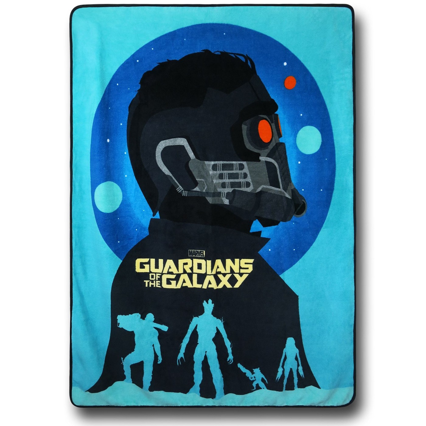 Guardians of the Galaxy Poster Fleece Throw Blanket