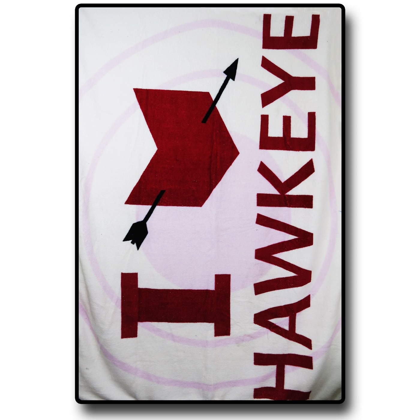 Hawkeye I Love Hawkeye Fleece Throw Blanket