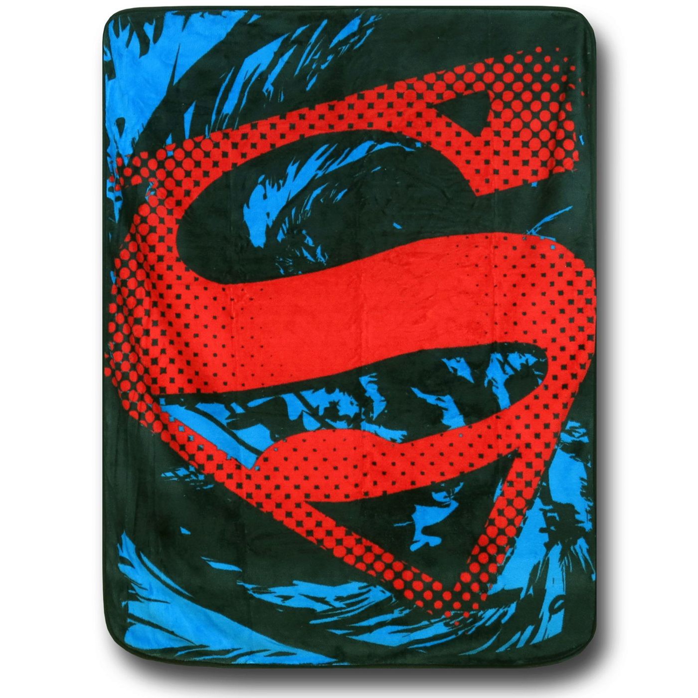 Superman Red Symbol Throw Blanket