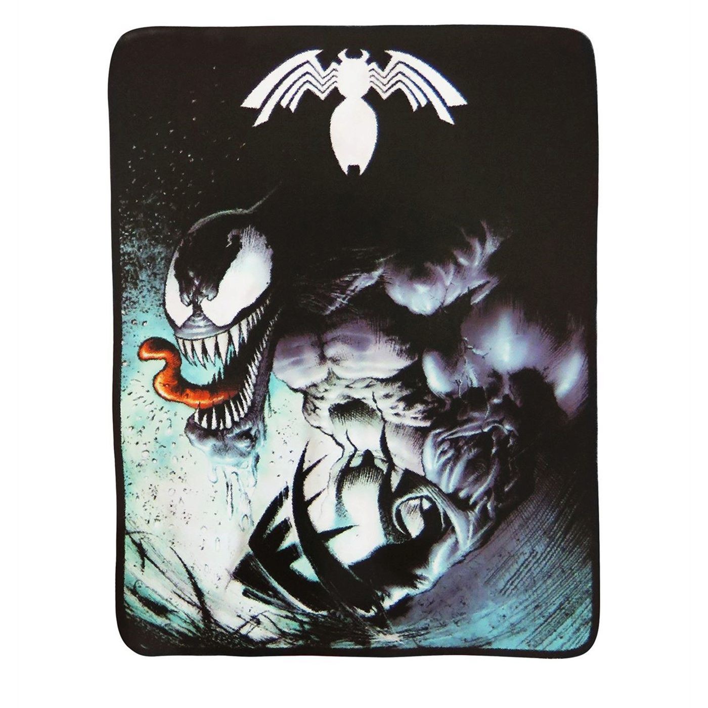 Venom Want Some Candy Throw Blanket