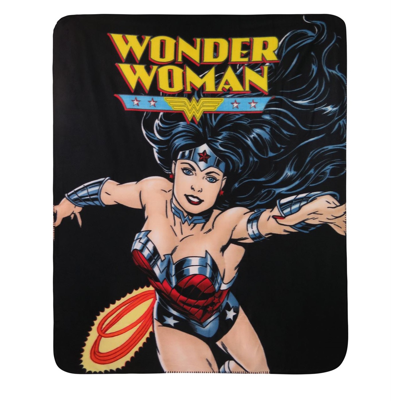Wonder Woman Flight Fleece Throw Blanket