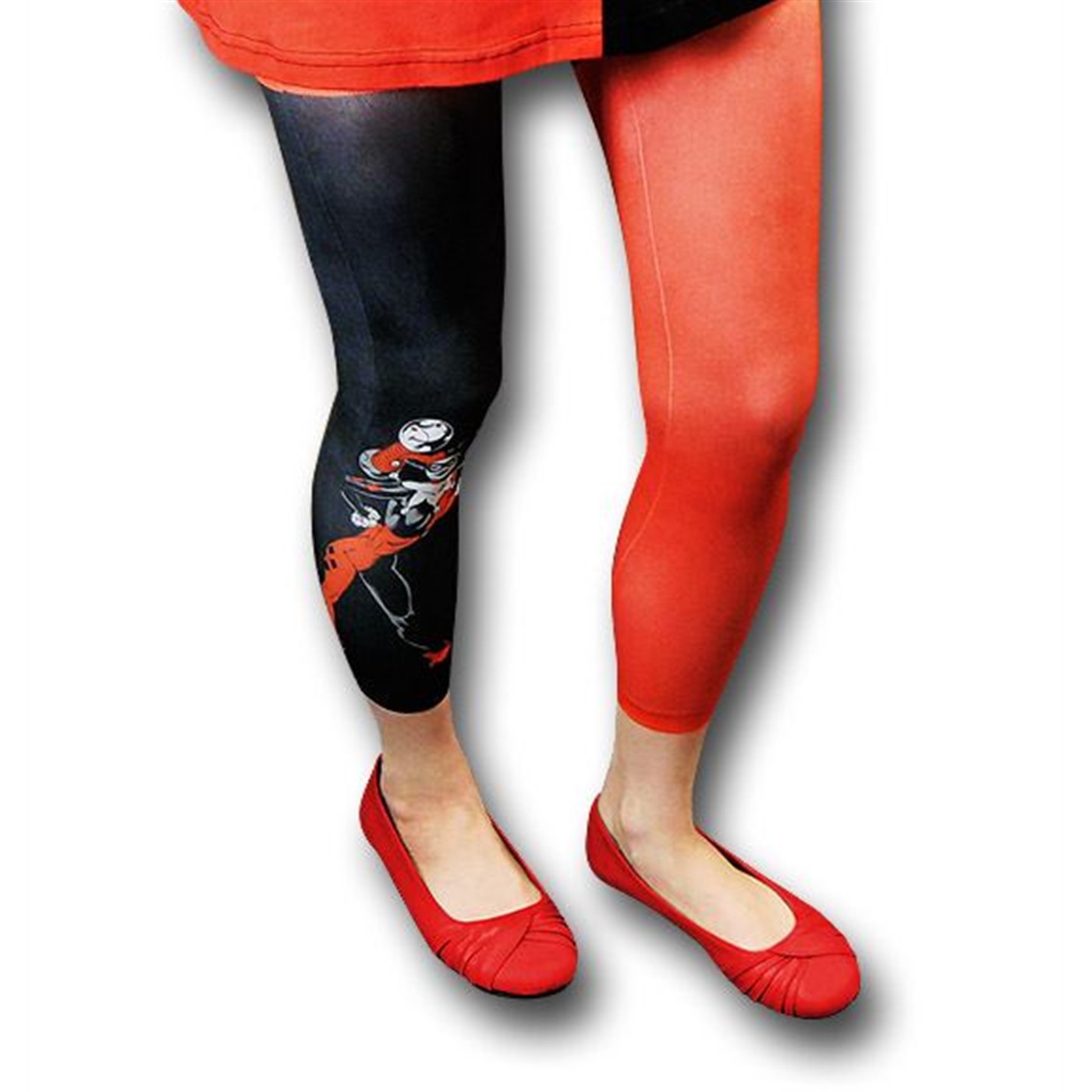 Harley Quinn Pattern Women's Footless Tights