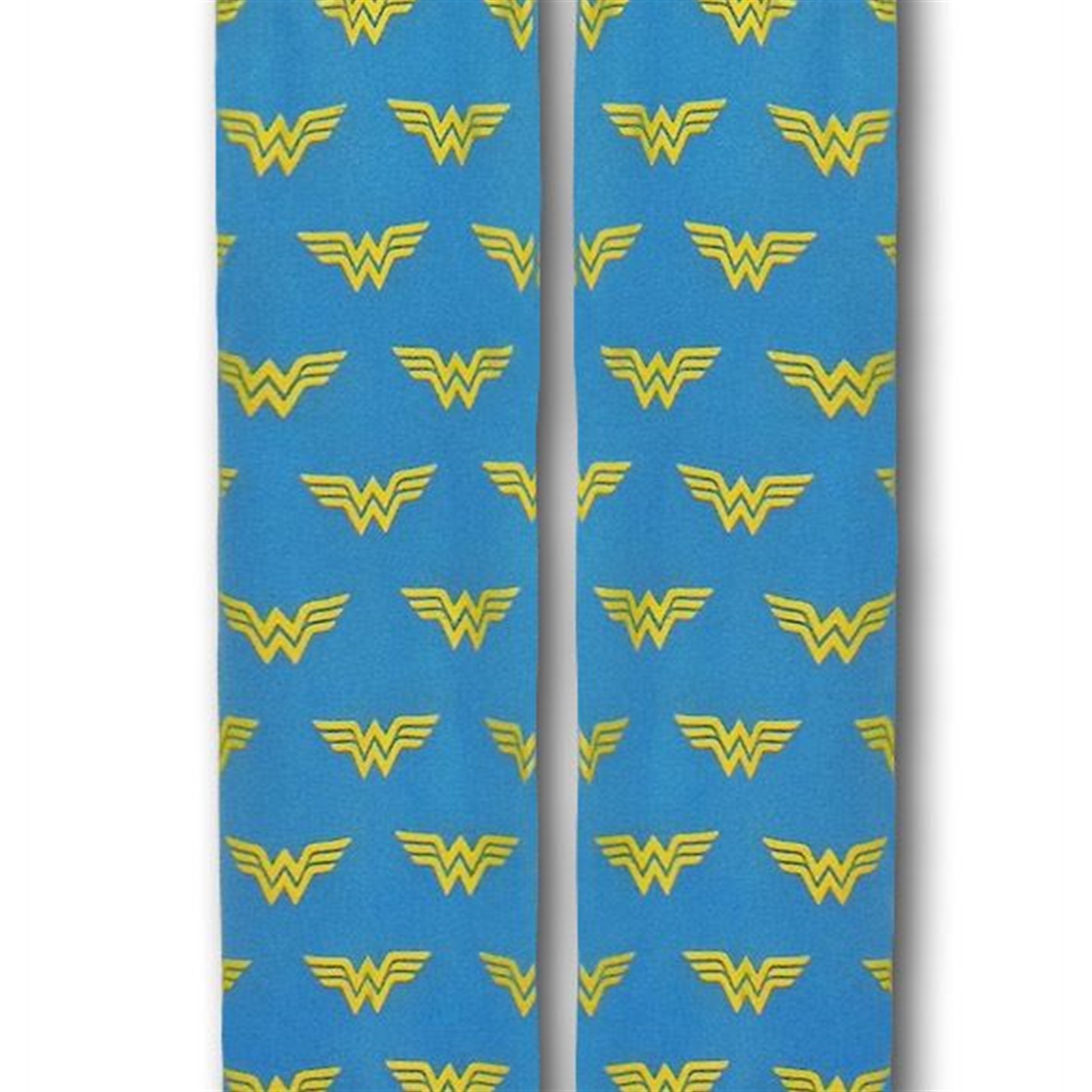 Wonder Woman Symbol All-Over Women's Footless Tights