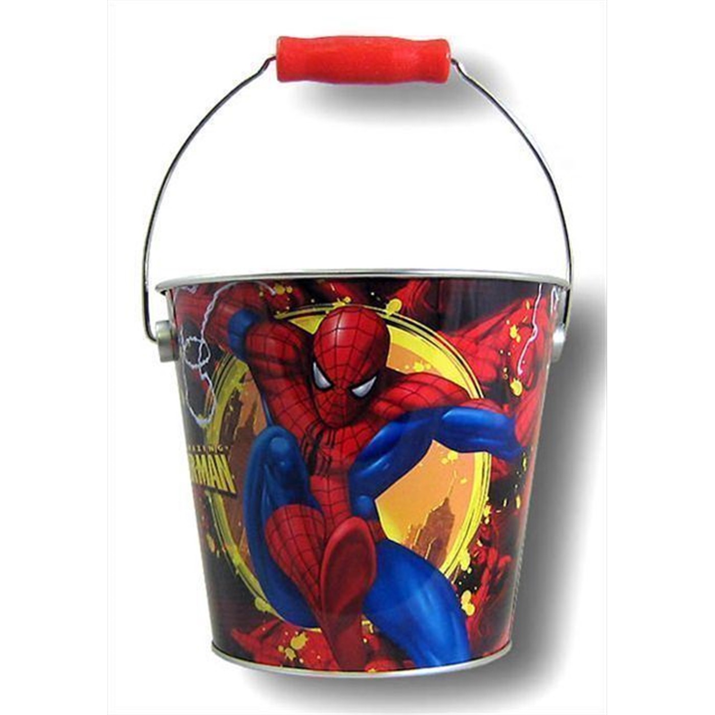 Spiderman Red Tin Bucket